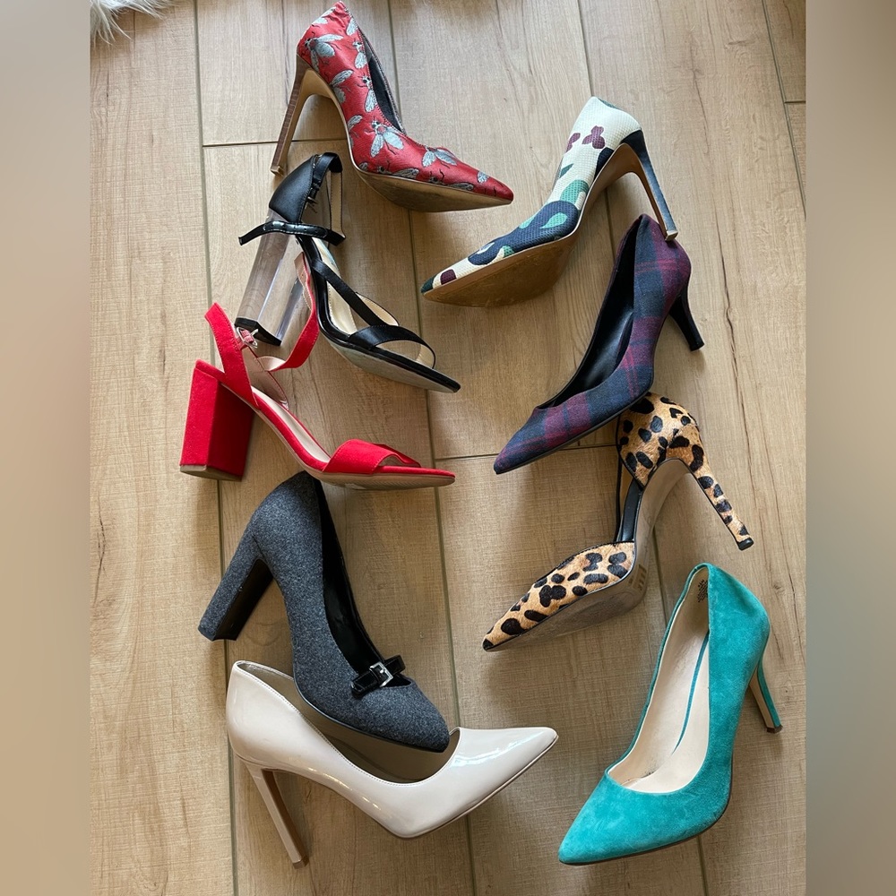 Bundle of 9 pairs of Heels!